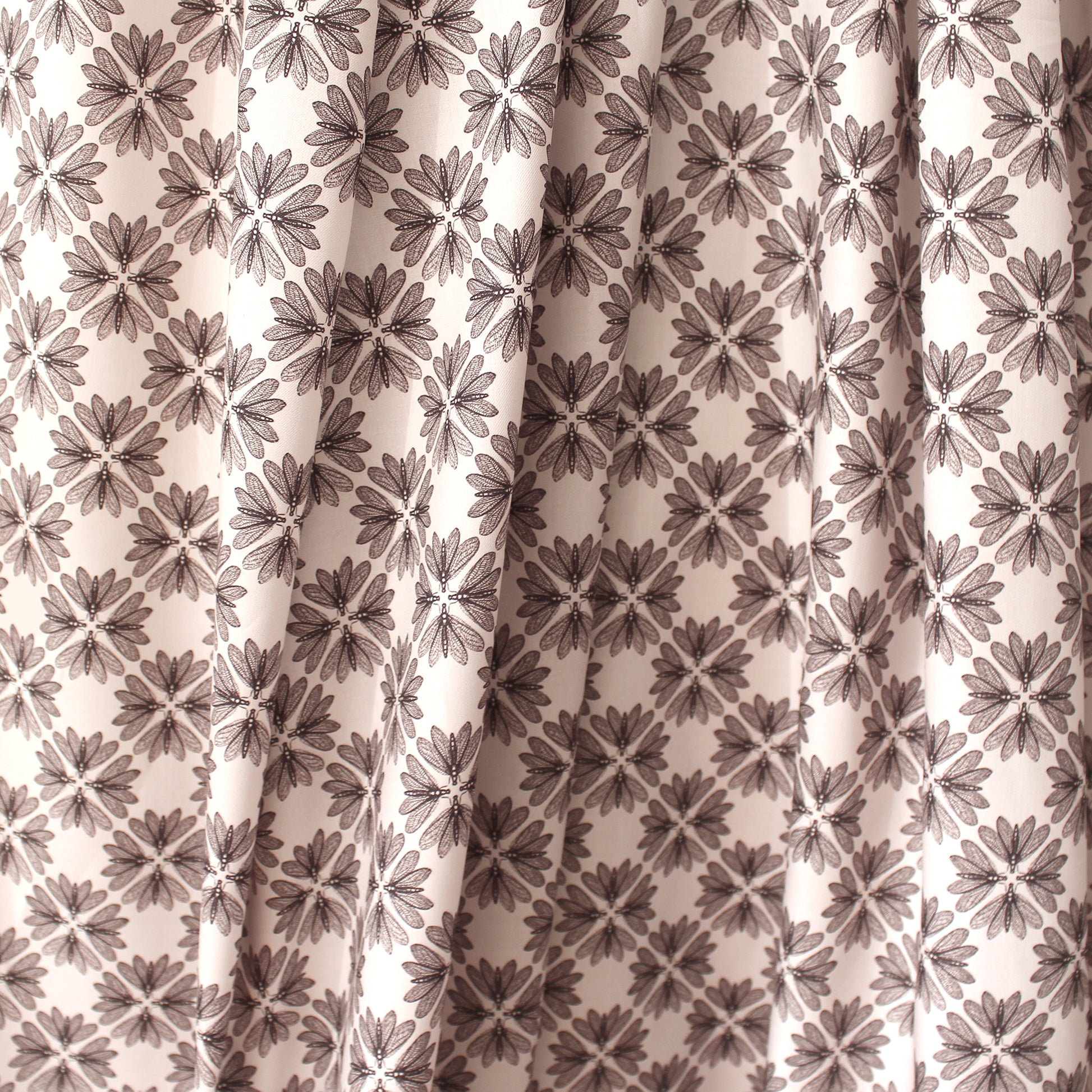 Italian 'moth flatlay' super soft cotton shirting