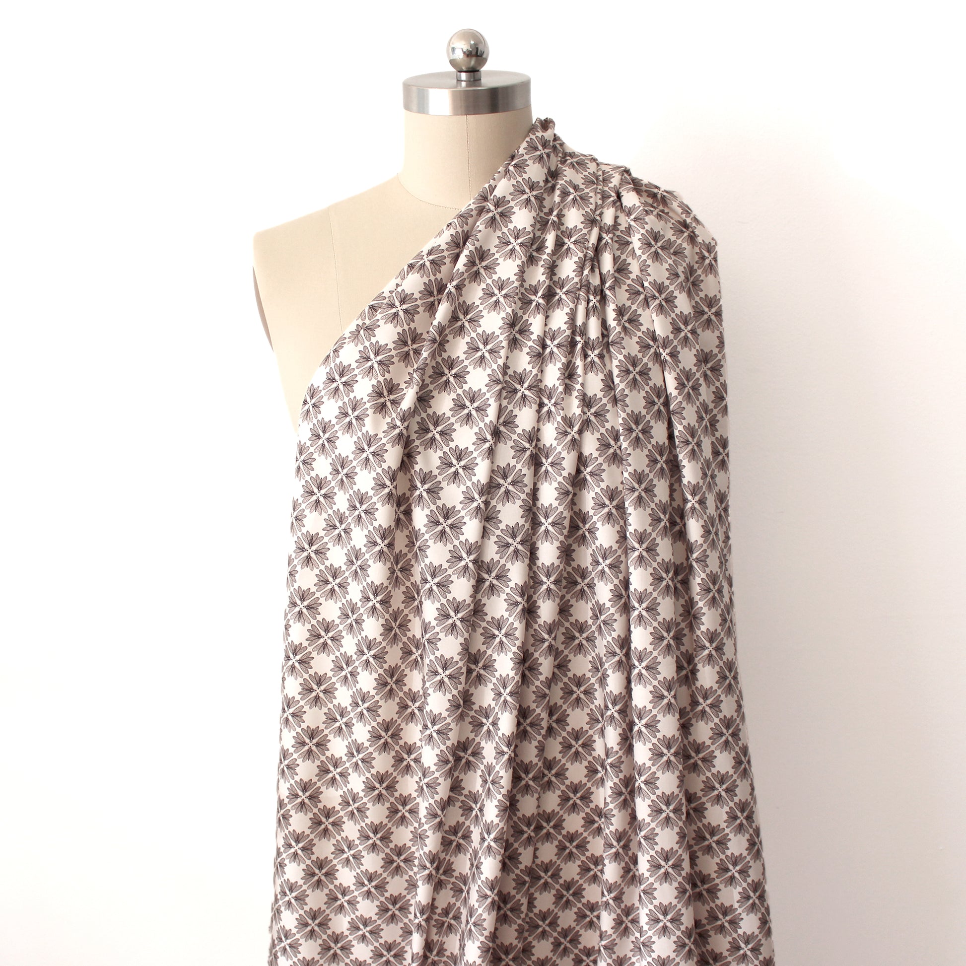 Italian 'moth flatlay' super soft cotton shirting