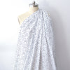 Italian 'petite birds' stretch cotton poplin