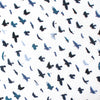 Italian 'petite birds' stretch cotton poplin