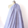 Italian "cabana citrus" striped cotton poplin