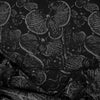 Italian 'night orchid' cotton shirting