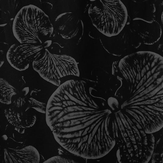 Italian 'night orchid' cotton shirting