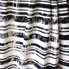 Italian 'trees behind stripes' stretch cotton shirting