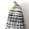 Italian 'trees behind stripes' stretch cotton shirting