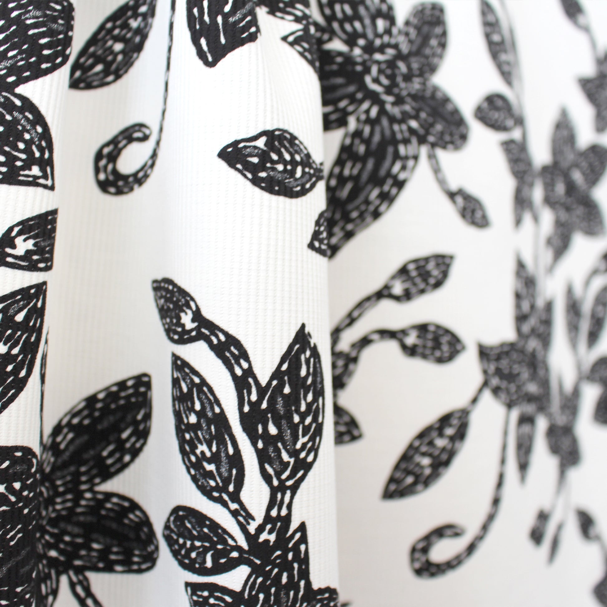 Japanese 'floral cord' cotton corduroy