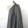 Italian 'digital houndstooth' reversible stretch jacquard