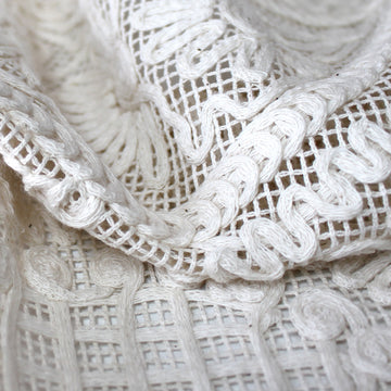 'coastal couture' exquisite 100% cotton lace, Oeko-Tex cert.