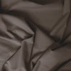 eco fleece cotton sweatshirt knit - cocoa