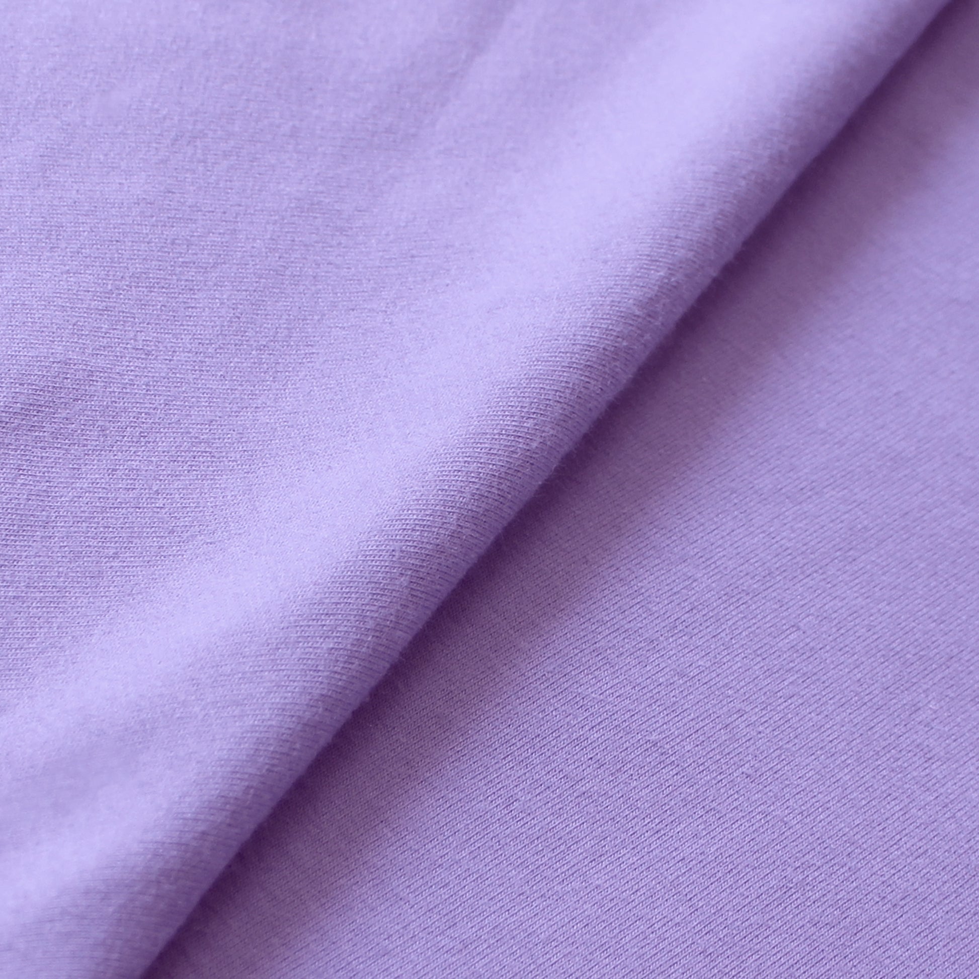 eco fleece cotton sweatshirt knit - purple lilac