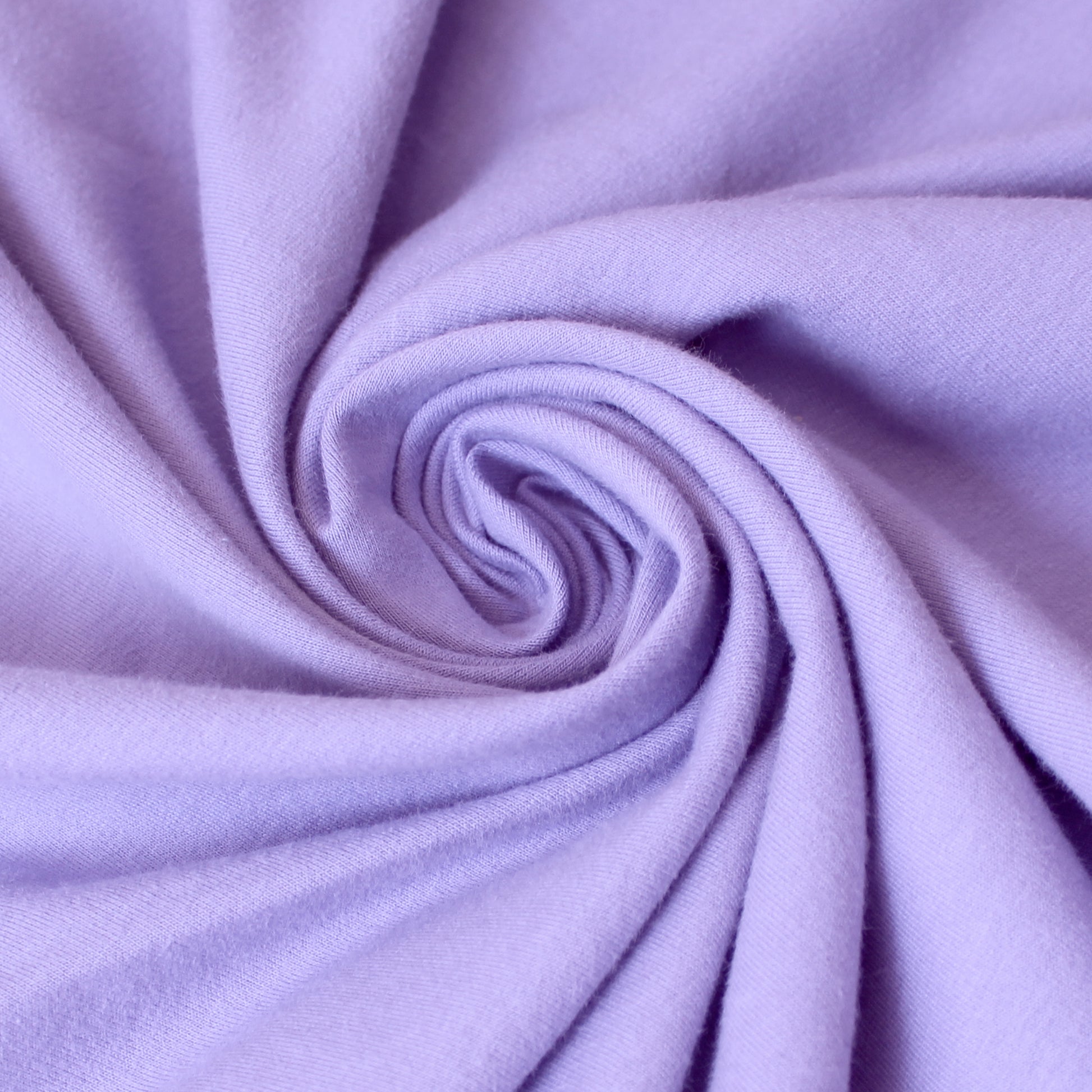 eco fleece cotton sweatshirt knit - purple lilac
