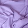 eco fleece cotton sweatshirt knit - purple lilac