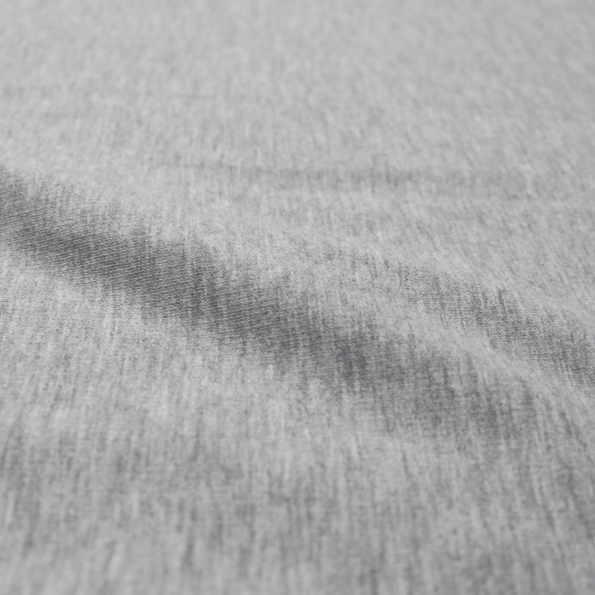 eco fleece cotton sweatshirt knit - medium heathered gray