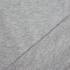 eco fleece cotton sweatshirt knit - medium heathered gray