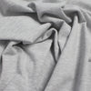 eco fleece cotton sweatshirt knit - medium heathered gray
