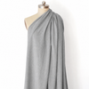 eco fleece cotton sweatshirt knit - medium heathered gray