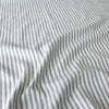organic 'breton' stripe textured organic cotton woven - sea glass