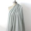 organic 'breton' stripe textured organic cotton woven - sea glass