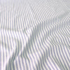 organic 'breton' stripe textured organic cotton woven - beachy blue