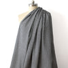 textured organic cotton woven gingham - black/white