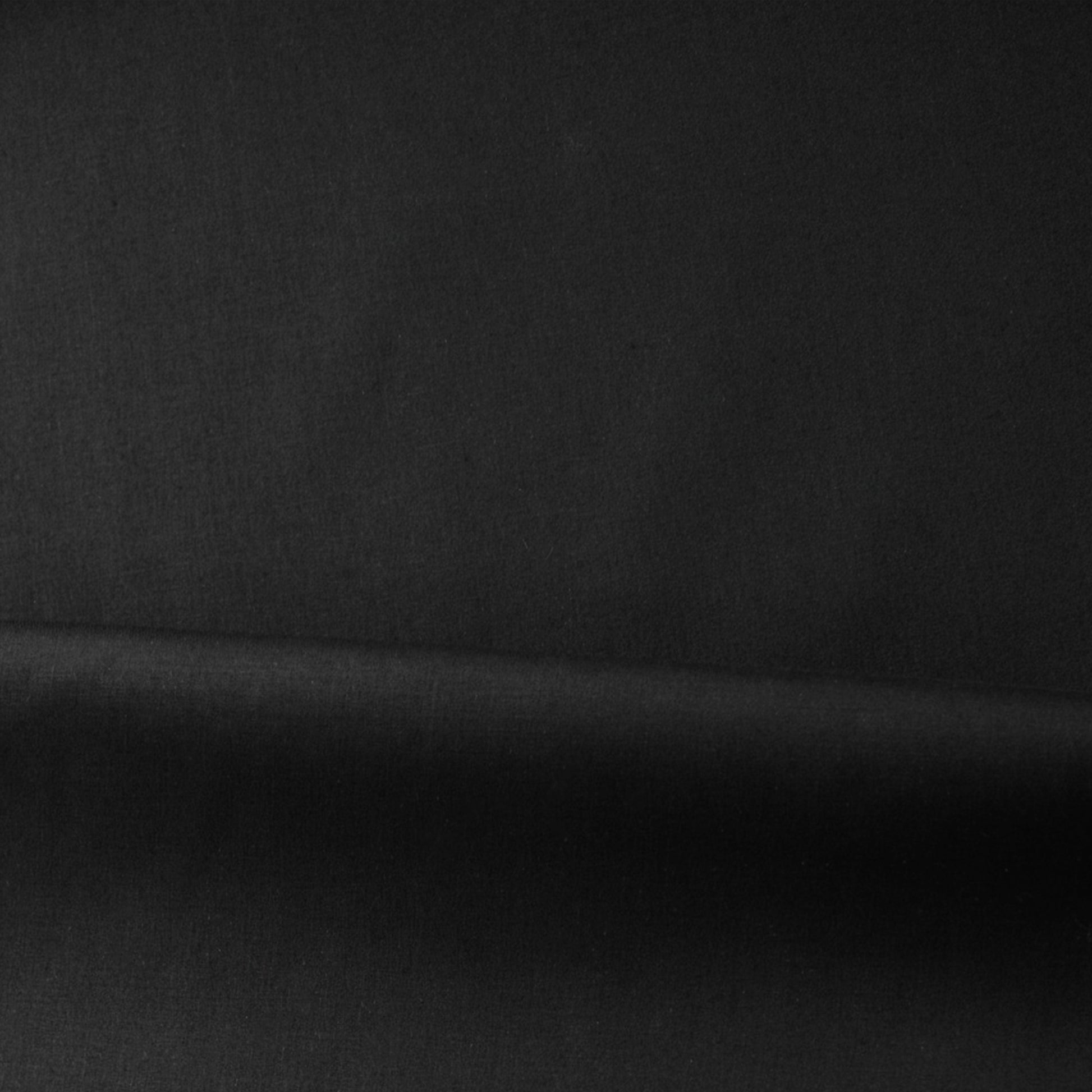 stretch poplin shirting - black Oeko-Tex cert.