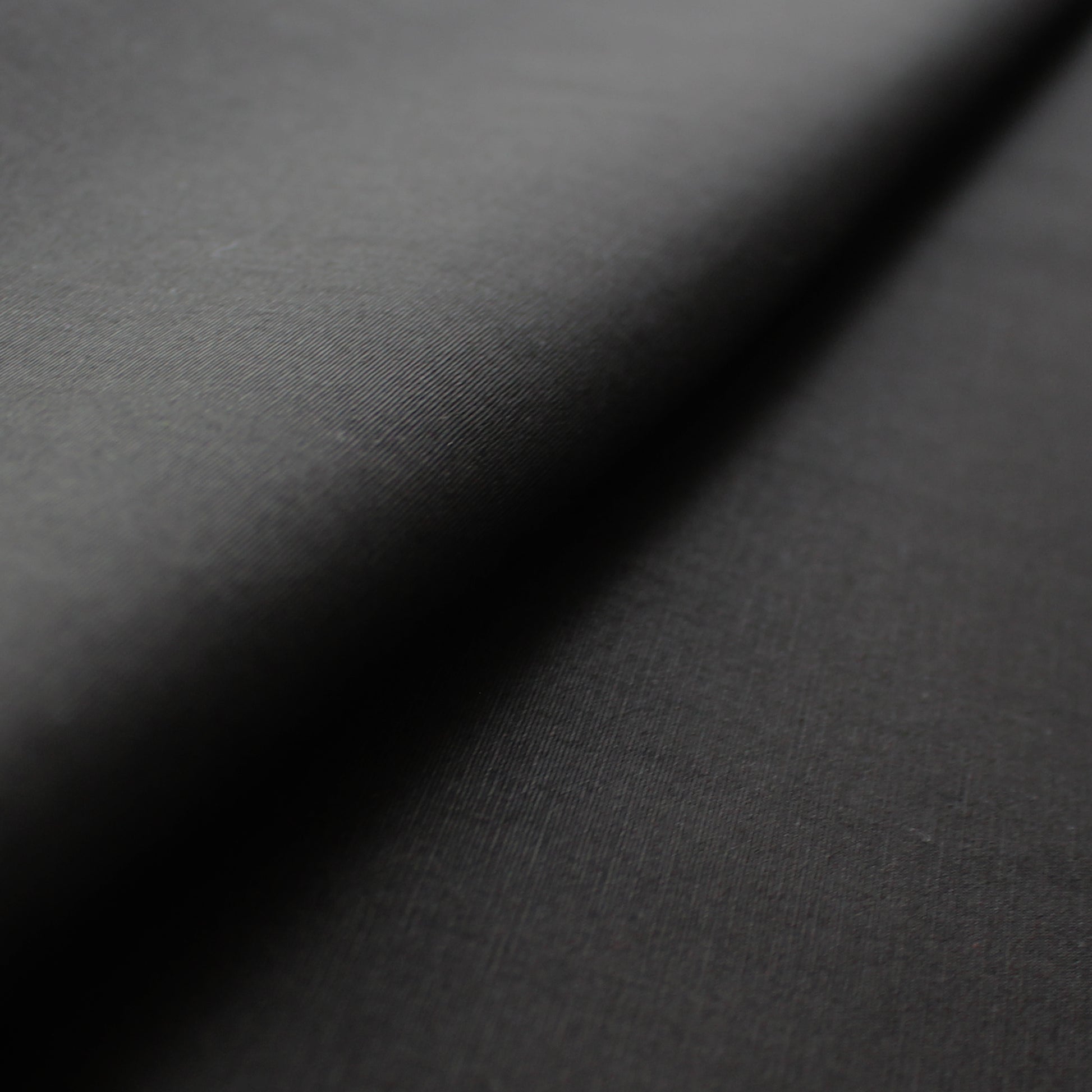 stretch poplin shirting - black Oeko-Tex cert.