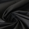 stretch poplin shirting - black Oeko-Tex cert.