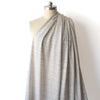 fine Italian mottled linen knit - white birch