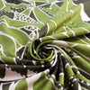 Italian 'tropical green' linen/cotton dressweight woven