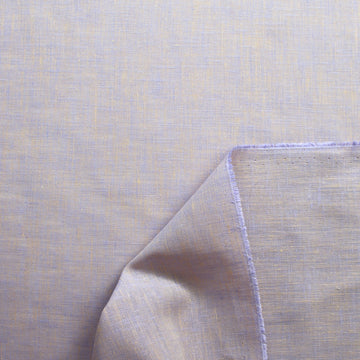 Italian dressweight cross dye linen - purple/yellow