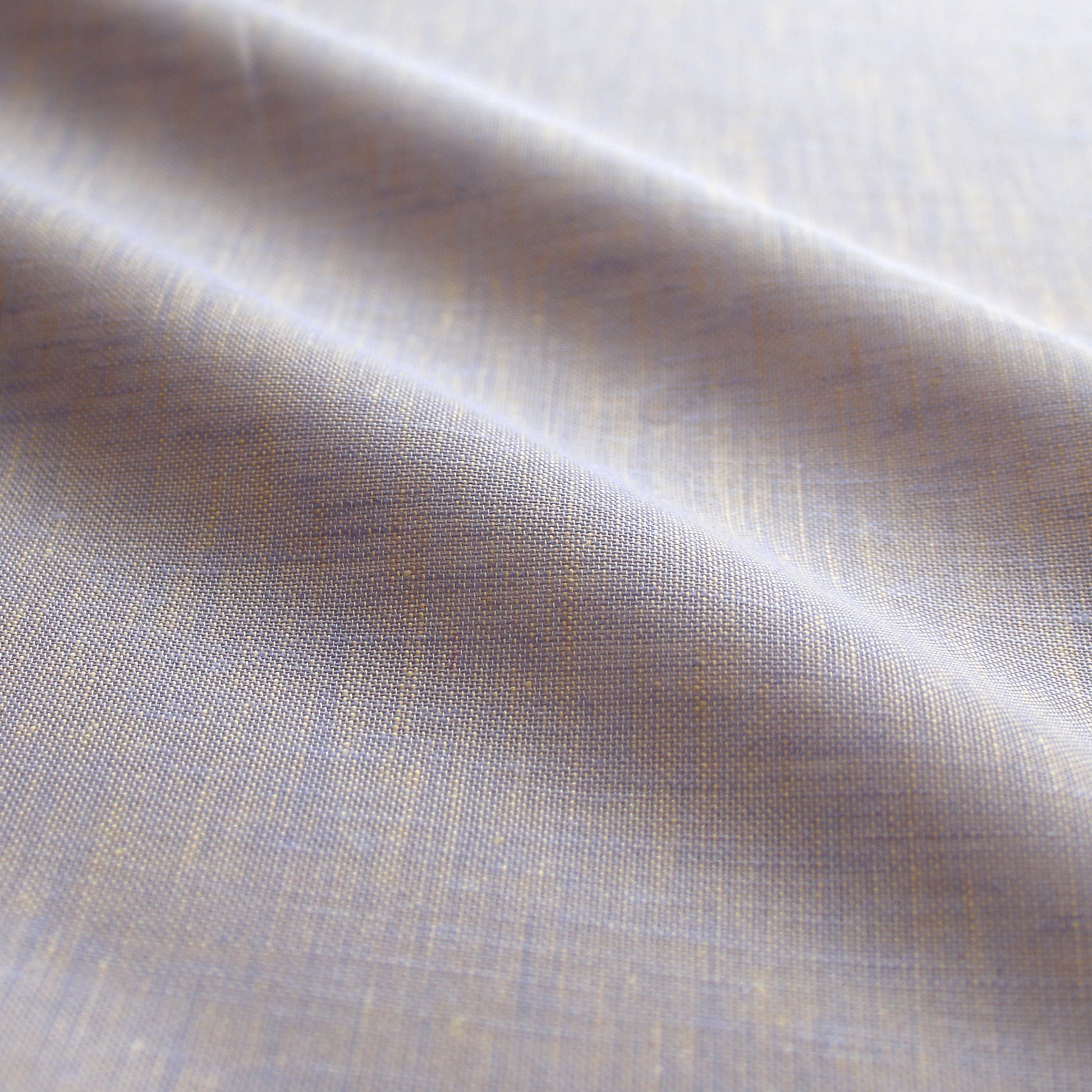 Italian dressweight cross dye linen - purple/yellow
