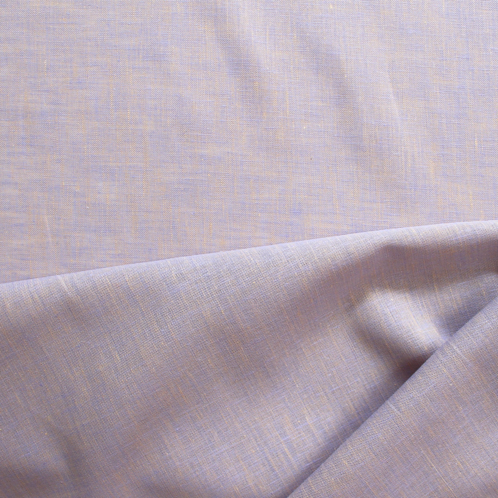 Italian dressweight cross dye linen - purple/yellow