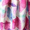 European 'painted shapes' slub linen woven