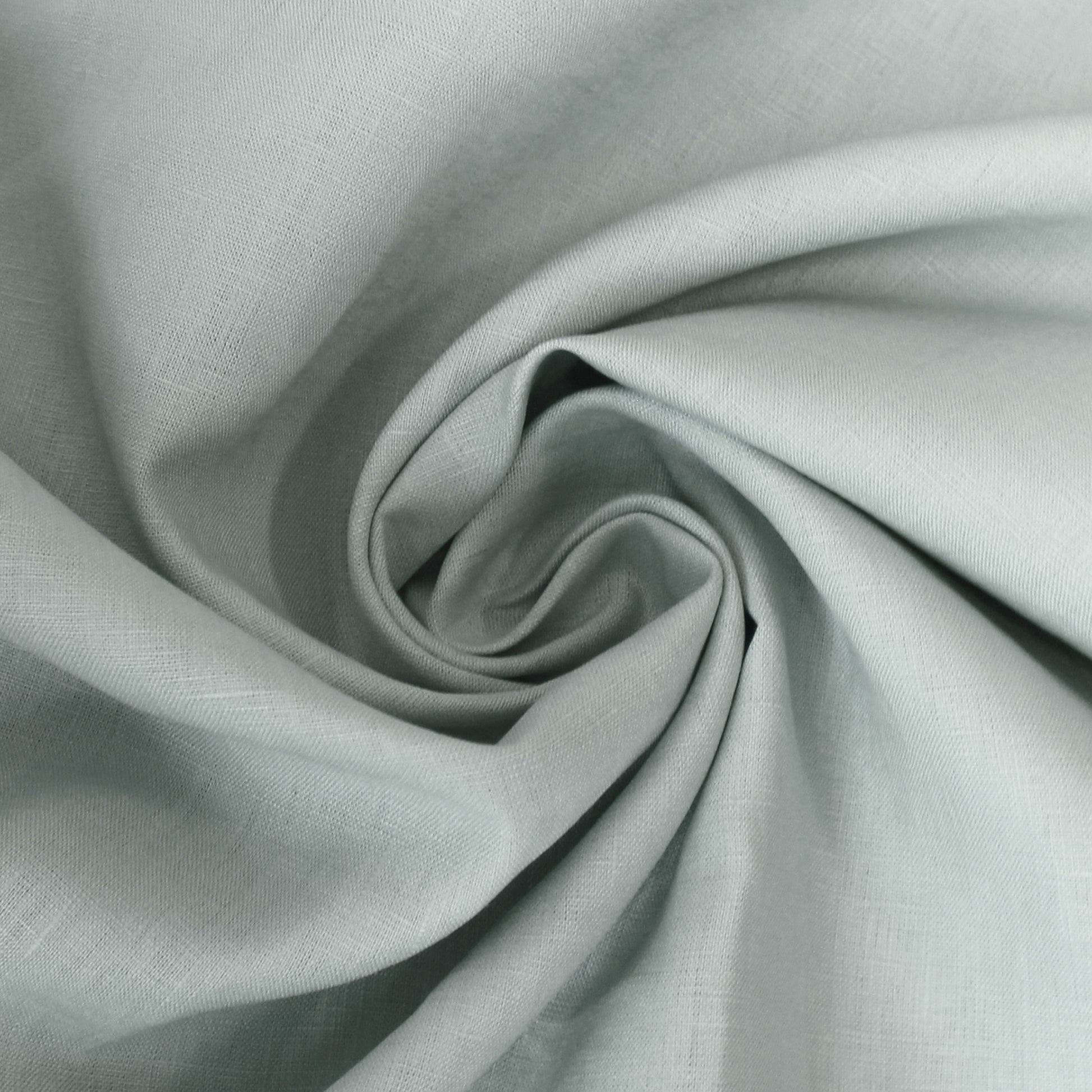European mid-weight linen woven - blue fox