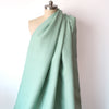 European mid-weight linen woven - lichen