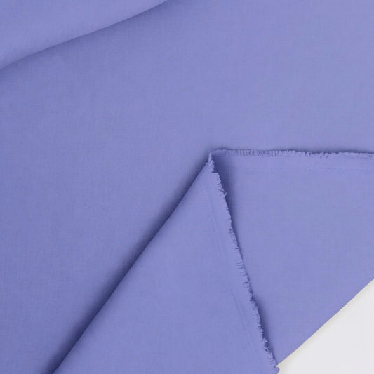 European mid-weight linen woven - French blue