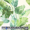 European 'banana palms' mid-weight linen woven