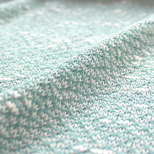 space-dyed lightweight sweater knit - seafoam