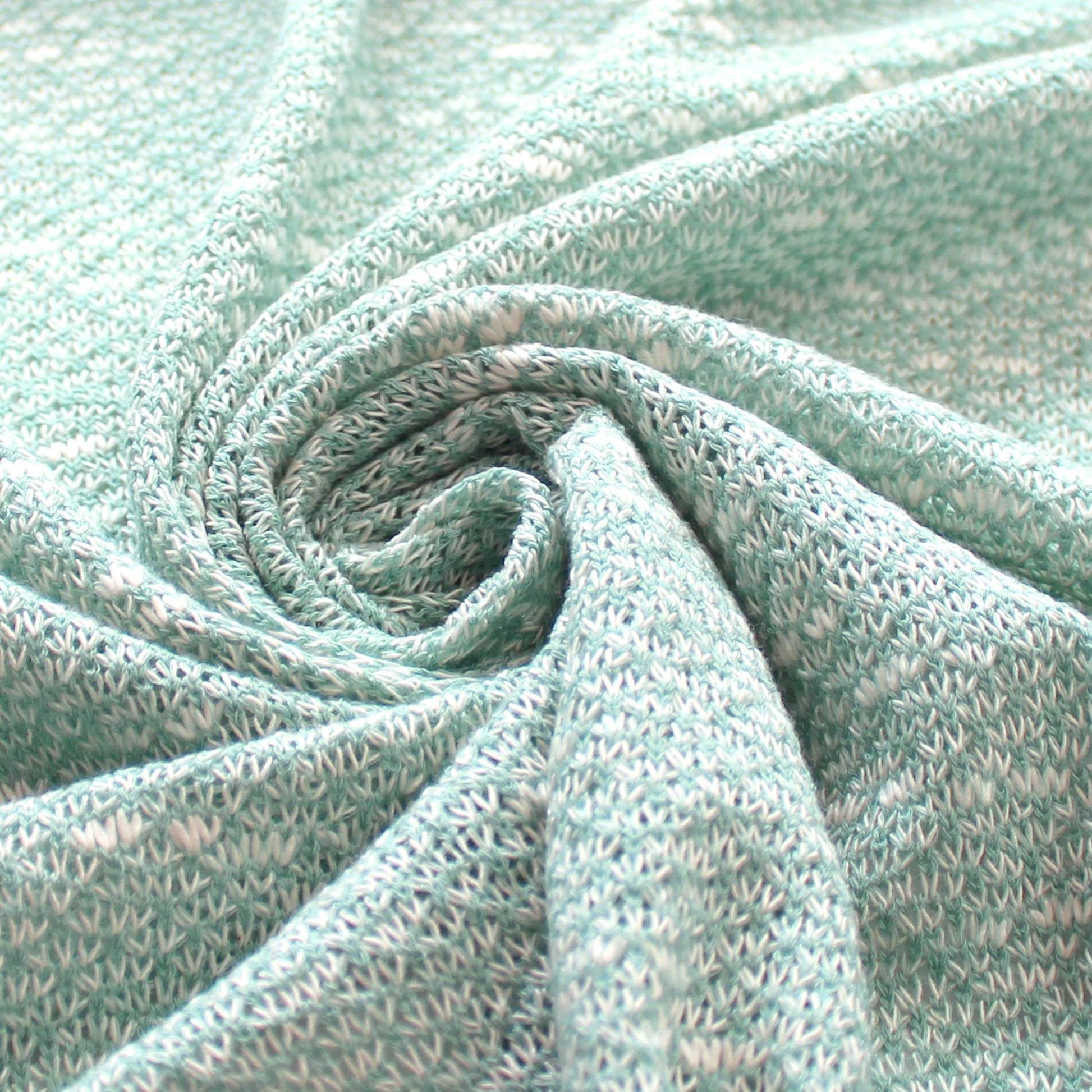 space-dyed lightweight sweater knit - seafoam