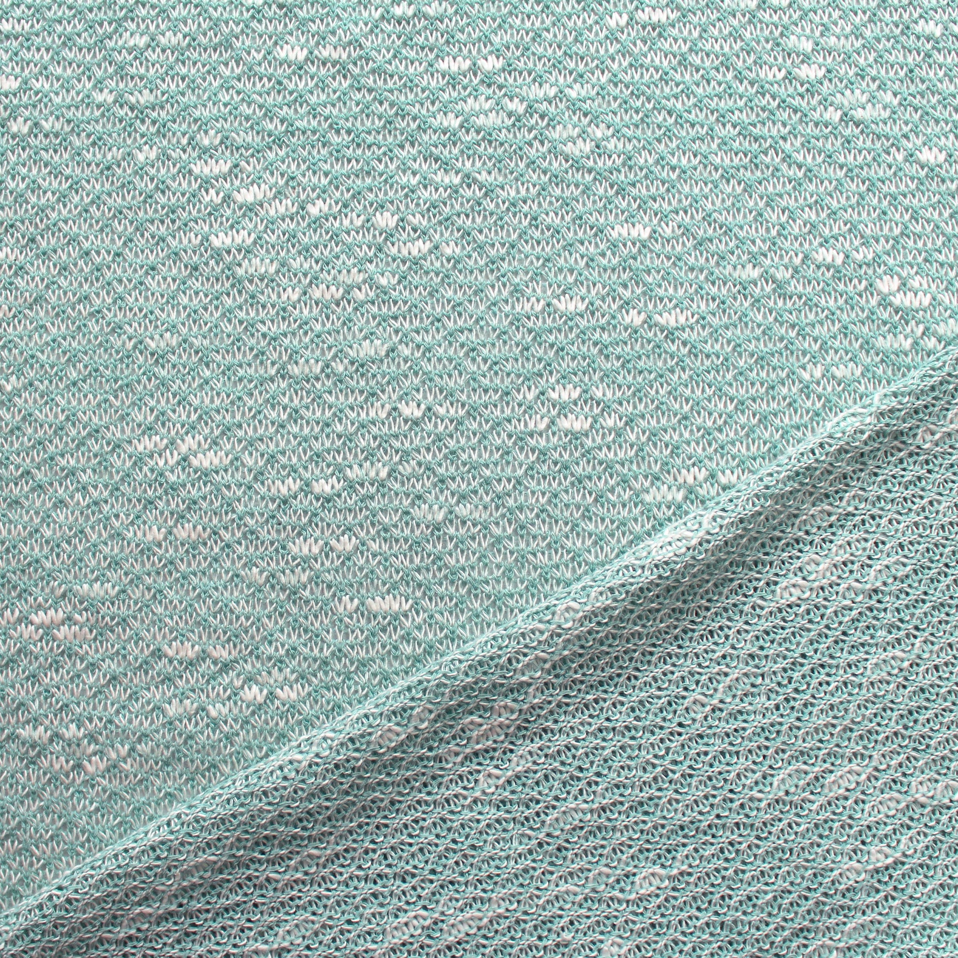 space-dyed lightweight sweater knit - seafoam