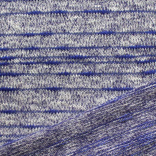 space dyed lightweight sweater knit - lapis blue
