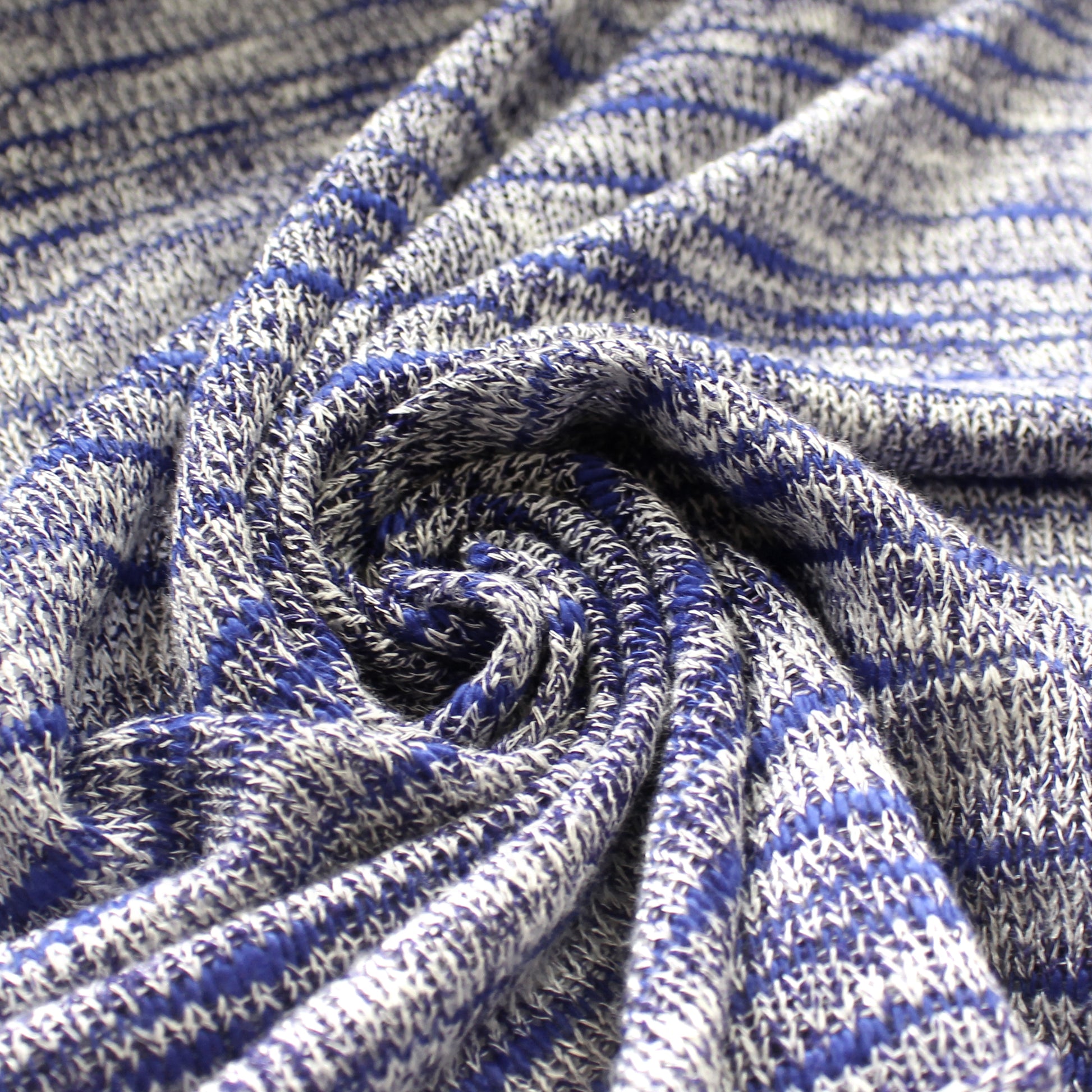 space dyed lightweight sweater knit - lapis blue