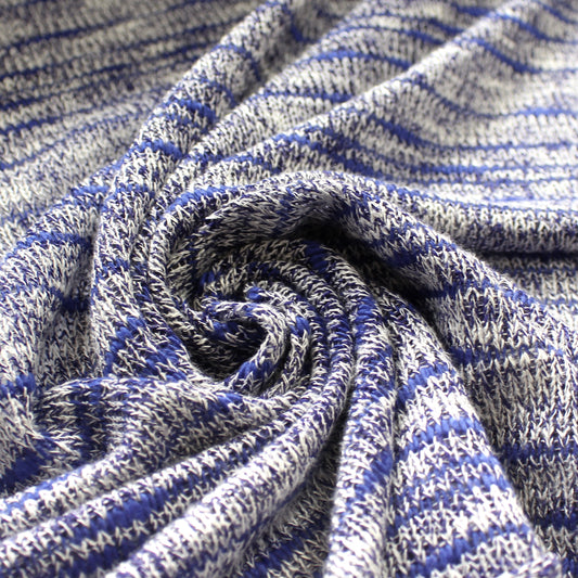 space dyed lightweight sweater knit - lapis blue
