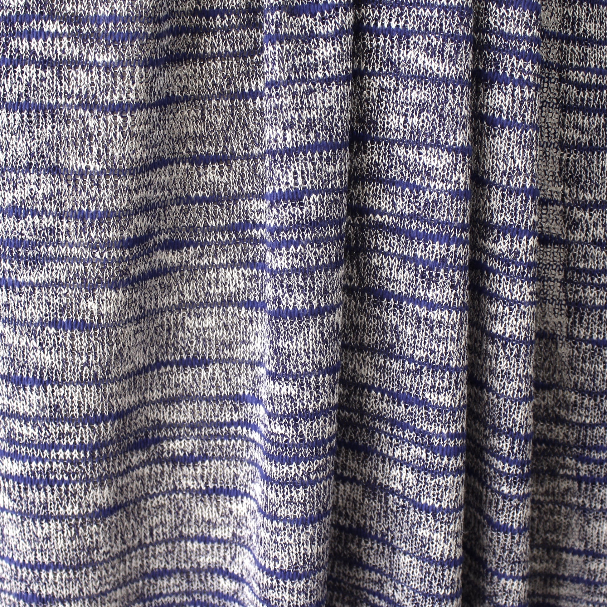 space dyed lightweight sweater knit - lapis blue