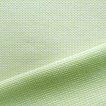 "lime spritz" reversible basketweave cotton/rayon suiting