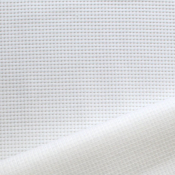 waffle doubleknit stretch cotton suiting