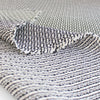 "stringweave" reversible novelty cotton suiting - bone/black