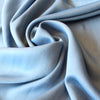 decadent cotton/rayon satin 'denim' - Caribbean sea
