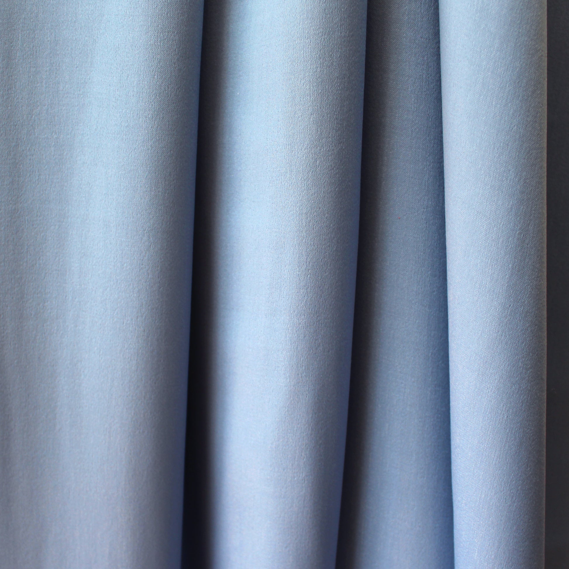 decadent cotton/rayon satin 'denim' - Caribbean sea