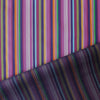 Italian 'roman stripe' yarn-dyed cotton woven